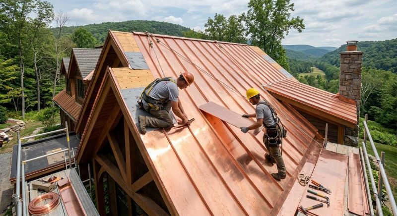 Copper Roof Installation in Alexandria, VA