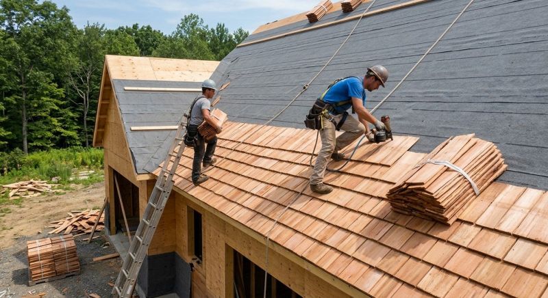 Shake Roof Replacement in Fredericksburg, VA