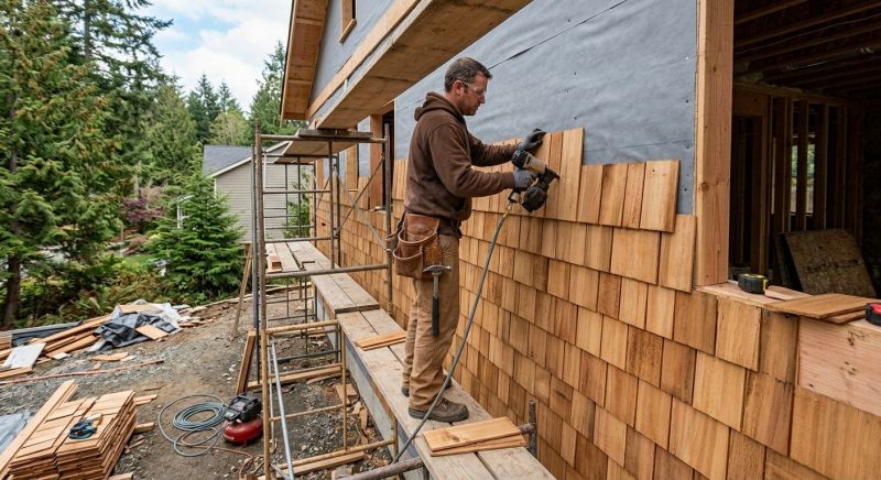 Shingle Siding Installation in Norwalk, CT
